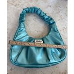 Justice Blue Satin Scrunch Handle Shoulder Bag Photo 1