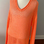 Nice crochet tunic top 🧡🧡🧡 Orange Size L Photo 0
