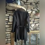 London Fog Women’s Small Black,  Jacket With Belt Mid Length Photo 3