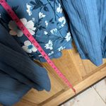 Women’s boho Blue Floral Dress with Long Cardigan size L Size L Photo 3