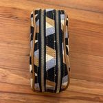 Spartina 449 NWT Linen & Leather Cosmetic Bag Photo 9