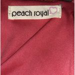 Peach Love Dress ~ Lace & Lined ~ Keyhole Back ~ Size Small Photo 6