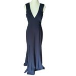 Dress the Population  Womens S Iris Crepe Side Slit Gown Bridesmaid Wedding Guest Photo 1