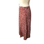SheIn Vacay animal print cheetah Print Split Thigh Skirt Photo 4