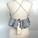 Anthropologie Magali Pascal Layered Ruffle Isla Top Tank Cami Striped Photo 8