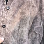 Brown leather jacket fall size large soft outside and interior vintage t…​ Photo 1