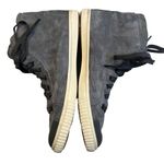 Tretorn  Marley High Top Sneakers Side Zipper Blue Gray, Sz 8 Photo 6