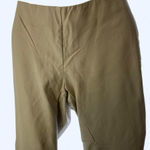 Peck & Peck Cream faux leather front women’s pants  14 Photo 0