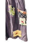 Katy The Flower Lady Vintage Patchwork RARE Dress Size 12 Festival Hippie Boho Blue Photo 5