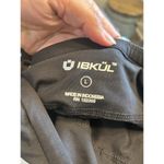 IBKUL Women’s Skort Solid Black Size Large Pleated Skirt Pockets Tennis Golf Photo 1