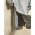 Lysse  Shirt Women's Size XS Thick Heavyweight Top Gray Patterned Side Zip Blouse Photo 4