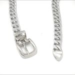 Belt Chain Necklace Silver Photo 3