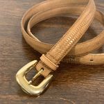 Vintage TJW by Mervyns Women's X035 Snakeskin Belt ML Tan Photo 1
