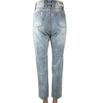 PacSun NEW J. Galt Blue Light Wash High Rise Slim Straight Denim Jeans Size S Photo 2