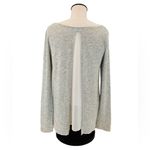 Abercrombie & Fitch Beige Long Sleeve Split Black Top size Small Photo 1