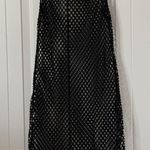 Emme Jordan Black mesh swimsuit cover up‎ Dress Size M Photo 0