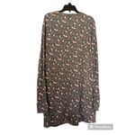 Agnes & Dora  Floral long cardigan gray/pink‎ size M Photo 1
