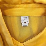 Farm Rio NWOT  Irregular Ruffles Mini Shirt Dress Long Sleeve Size S Belt Tie Photo 9