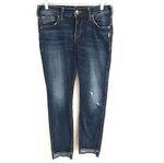 Silver Jeans Silver Avery skinny crop step hem denim jeans 29* Photo 2