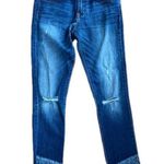 Vervet Flying Monkey fringe cuff skinny jeans, size 26 waist, EUC Photo 0