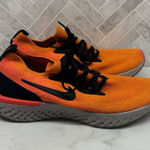 Nike  Epic React Flyknit‎ Copper Flash Neon Orange AQ0070-800 Womens Size 8.5 Photo 0