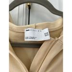 ASOS  Buttery Beige Hooded Wide Leg Zip Up Jumpsuit Photo 4