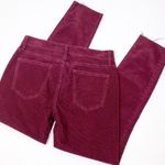 Current/Elliott Current Elliott The Stiletto Corduroy Jeans Maroon Photo 5
