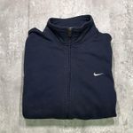 Nike Vintage  Navy Zip Up Sweatshirt Photo 3