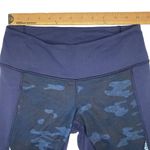 Lululemon Wunder Under Crop Blue Camo Pebble Inkwell Leggings size 6 Photo 7