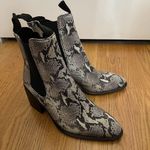 Tony Bianco NEW!  hampton natural snake point toe western boots size US 7 Photo 2