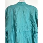 Vintage Lilly's of Beverly Hills mint green nylon women's track jacket size M Size M Photo 4