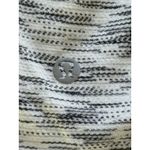 Lululemon Get Set L/S Top Womens M Tiger Space Dye Black & White Open Back Photo 4