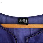 Eileen Fisher  Blue Cotton Tunic Dress - Size M Photo 1