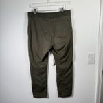 Du/Er No Sweat Everyday Pant Pull On Laurel Green Travel 27" Womens Medium Photo 3