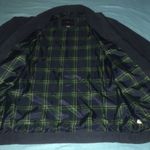 Covington navy blue zip up long sleeve windbreaker jacket with pockets NEW SZ L Photo 2