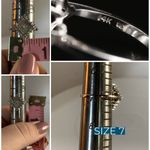 SOLID WHITE GOLD GENUINE DIAMOND .67 CTW INVISIBLE SET PRINCESS CUT RING (7) Photo 12