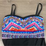 Torrid  Black&Multi Color One Piece Swimsuit Sz.3 Photo 4