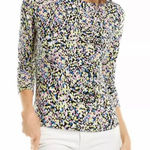 Ted Baker London Normma half sleece flecc multicolor tee size 2 US size 6 Photo 0