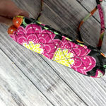 Vera Bradley  Ziggy Zinnia Small Crossbody Bag Purse Photo 1
