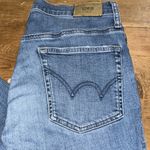 Woman’s Edwin Blue High Rise Bree Crop Jeans Classic Denim Size 30 Photo 9