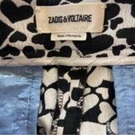 Zadig & Voltaire Polis Jac Coeur Heart Print Pants Size 36 Crop Photo 5