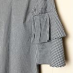 J. McLaughlin  Letty Bell Sleeve Gingham Shift Dress with Bell Sleeves Sz L Photo 11