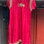 Red Kurta/ Indian Dress Photo 11