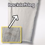 Kensie High Rise Beige Raw Hem Slim Jeans Size 8 Photo 7