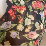 Nicholas floral ruched gathered maxi skirt Size 4 Photo 8