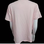 Talbots  Light Pink Cotton Modal w/ Decorative Scoop Neck Size Large Photo 2