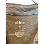 Kuhl Women's Top Wildfibre Herringbone 100% Organic Cotton Tan Medium Photo 5