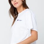 Champion T-Shirt Womens L Cropped Boxy Relaxed Fitness Running Walking Casual Photo 1