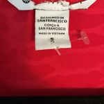 Athleta Athlete Urbanite Textured Top Serpentine Red Snake Print Button Down Shirt S Photo 7