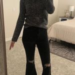 J.Crew Mercantile Black And White Turtleneck Sweater Photo 0